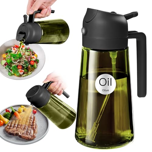 Classic YARRAMATE 16oz/470ml Light-Blocking Dark Oil Sprayer for Cooking, Essentials