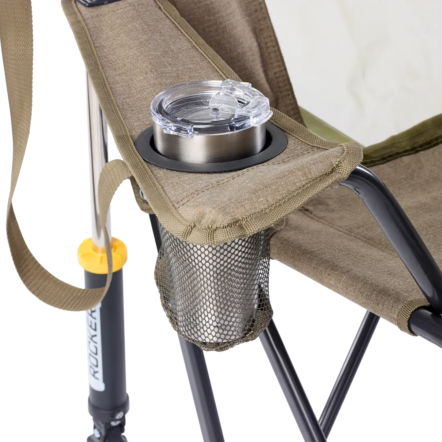 Ergonomic Portable Comfort Pro Rocker XL - Folding Rocking Chair - Perfect for Tailgating Detail