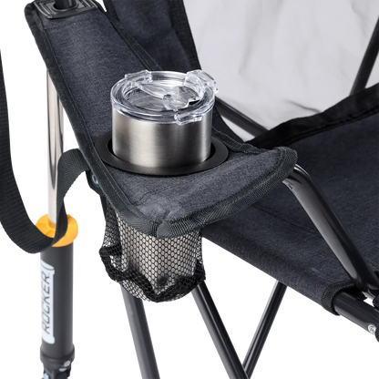 Ergonomic Portable Comfort Pro Rocker XL - Folding Rocking Chair - Perfect for Tailgating Detail