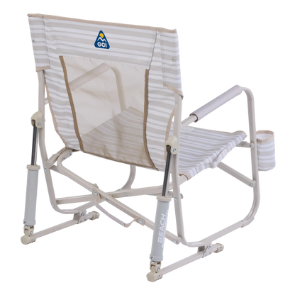 Ergonomic Portable Beach Rocker - Outdoor Rocking Chairs with Dynamic Comfort Edge Detail