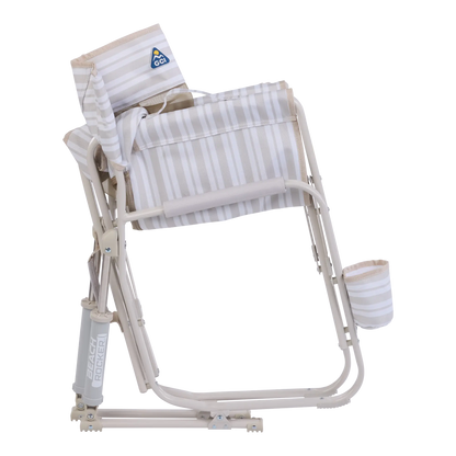 Ergonomic Portable Beach Rocker - Outdoor Rocking Chairs with Dynamic Comfort Edge Detail