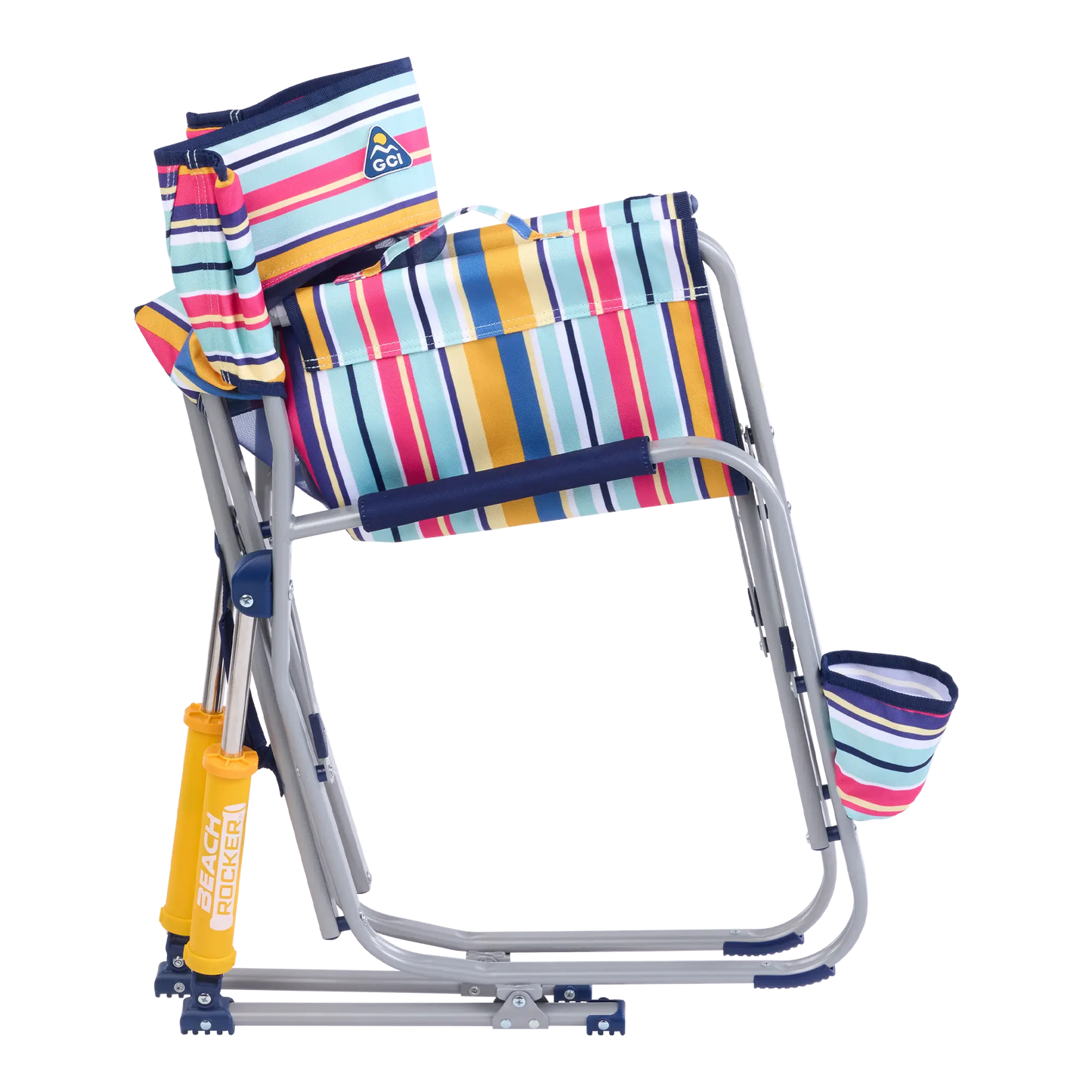 Ergonomic Portable Beach Rocker - Outdoor Rocking Chairs with Dynamic Comfort Edge Detail