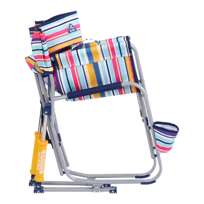 Ergonomic Portable Beach Rocker - Outdoor Rocking Chairs with Dynamic Comfort Edge Detail