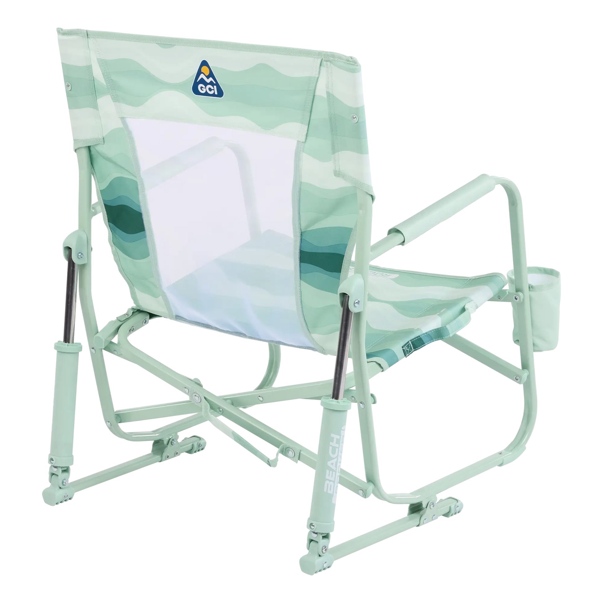 Ergonomic Portable Beach Rocker - Outdoor Rocking Chairs with Dynamic Comfort Edge Detail