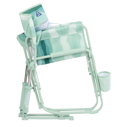 Ergonomic Portable Beach Rocker - Outdoor Rocking Chairs with Dynamic Comfort Edge Detail