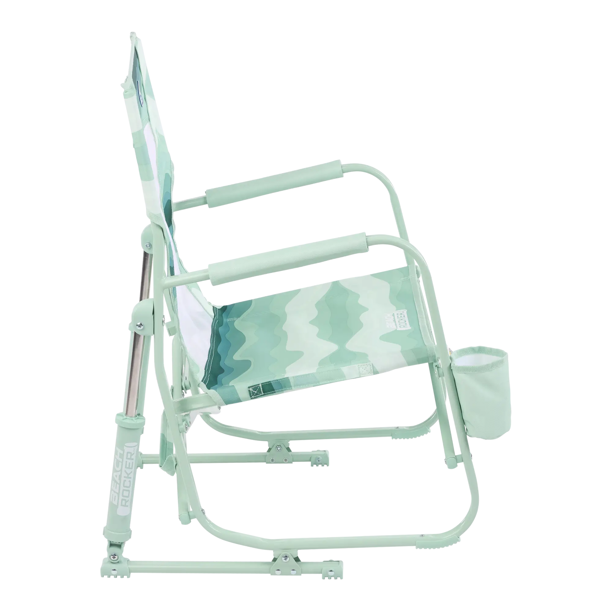 Ergonomic Portable Beach Rocker - Outdoor Rocking Chairs with Dynamic Comfort Edge Detail