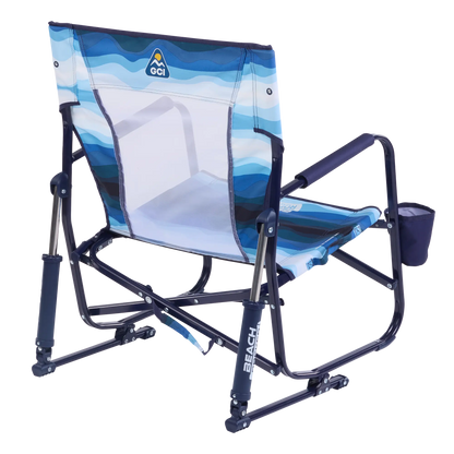 Ergonomic Portable Beach Rocker - Outdoor Rocking Chairs with Dynamic Comfort Edge Detail