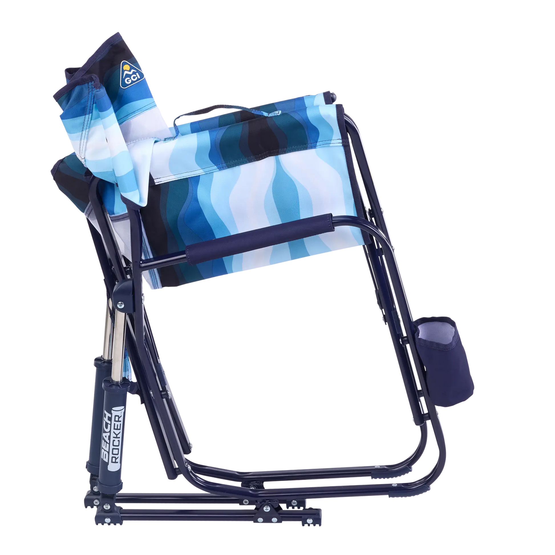 Ergonomic Portable Beach Rocker - Outdoor Rocking Chairs with Dynamic Comfort Edge Detail