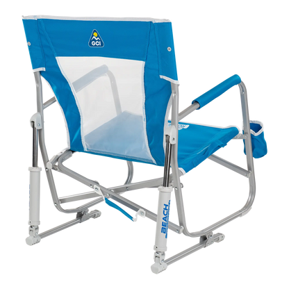 Ergonomic Portable Beach Rocker - Outdoor Rocking Chairs with Dynamic Comfort Edge Detail