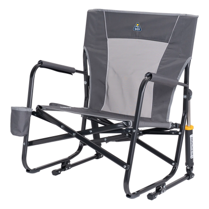 Premium All-Weather FirePit Rocker - Rocker Chair for Camping & Lawns Detail