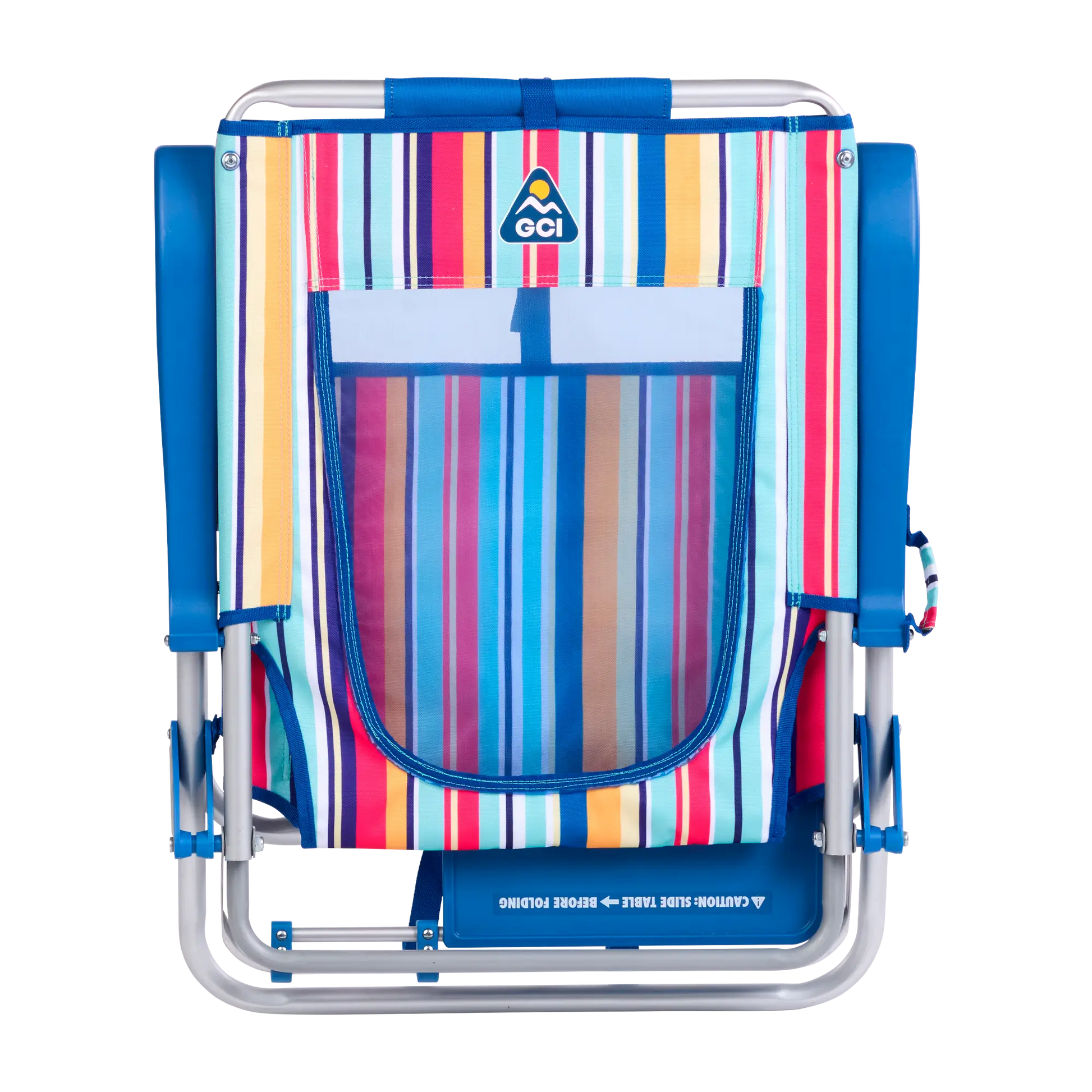 Ultra-Comfortable Big Surf with Slide Table - Camp Rocker Chair for Fishing & Beach Trips Detail