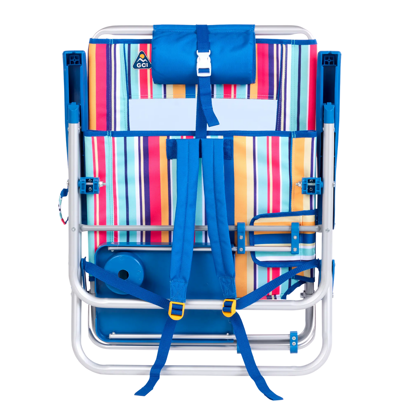 Ultra-Comfortable Big Surf with Slide Table - Camp Rocker Chair for Fishing & Beach Trips Detail