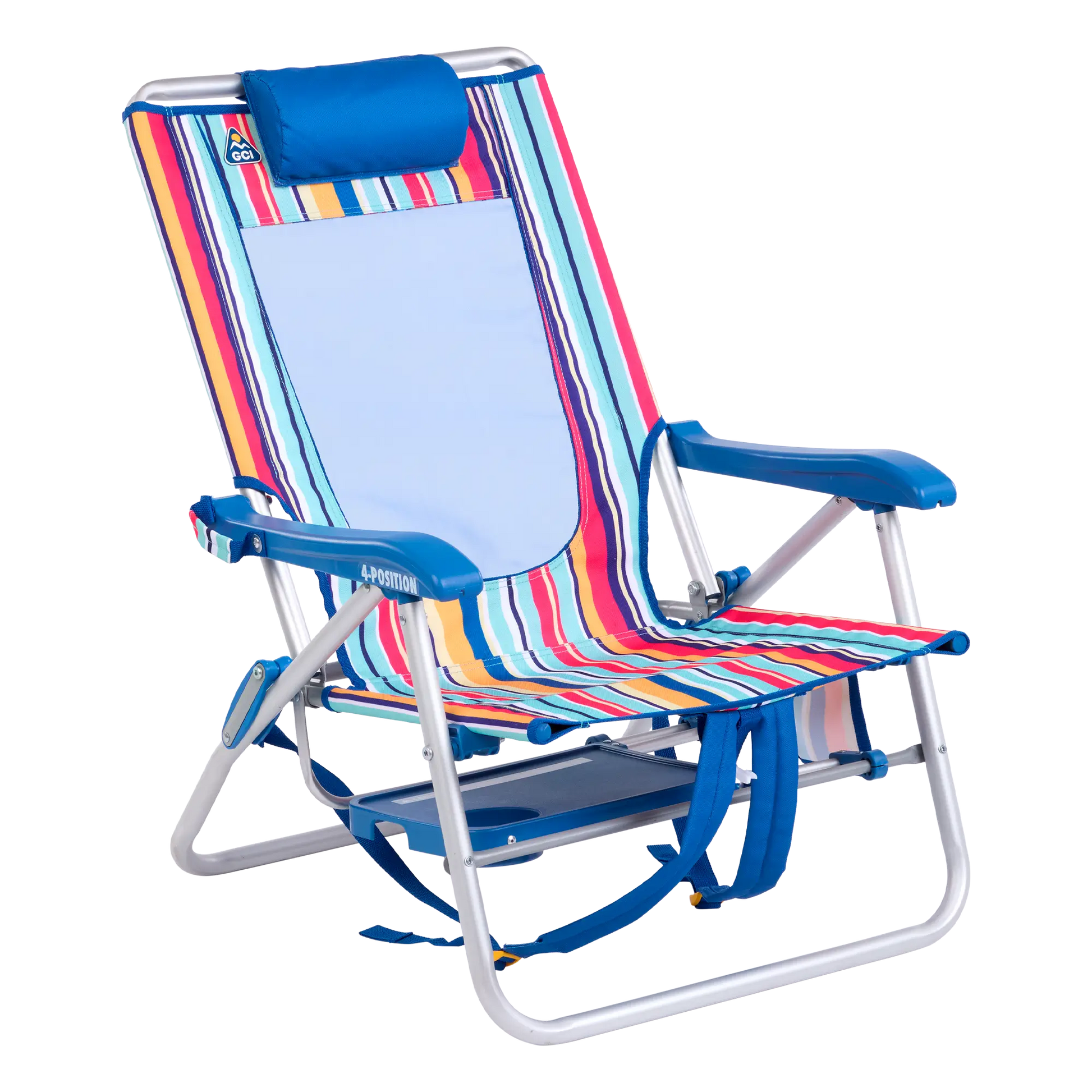 Ultra-Comfortable Big Surf with Slide Table - Camp Rocker Chair for Fishing & Beach Trips Detail