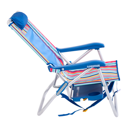 Ultra-Comfortable Big Surf with Slide Table - Camp Rocker Chair for Fishing & Beach Trips Detail