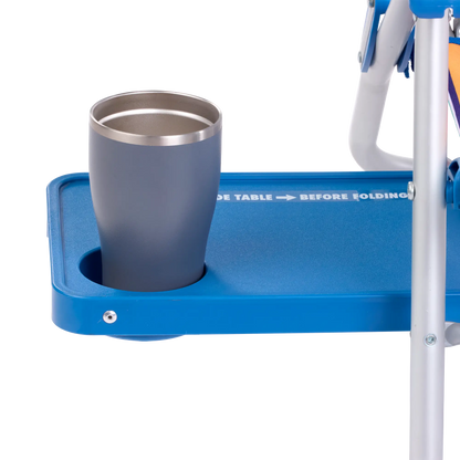 Ultra-Comfortable Big Surf with Slide Table - Camp Rocker Chair for Fishing & Beach Trips Detail