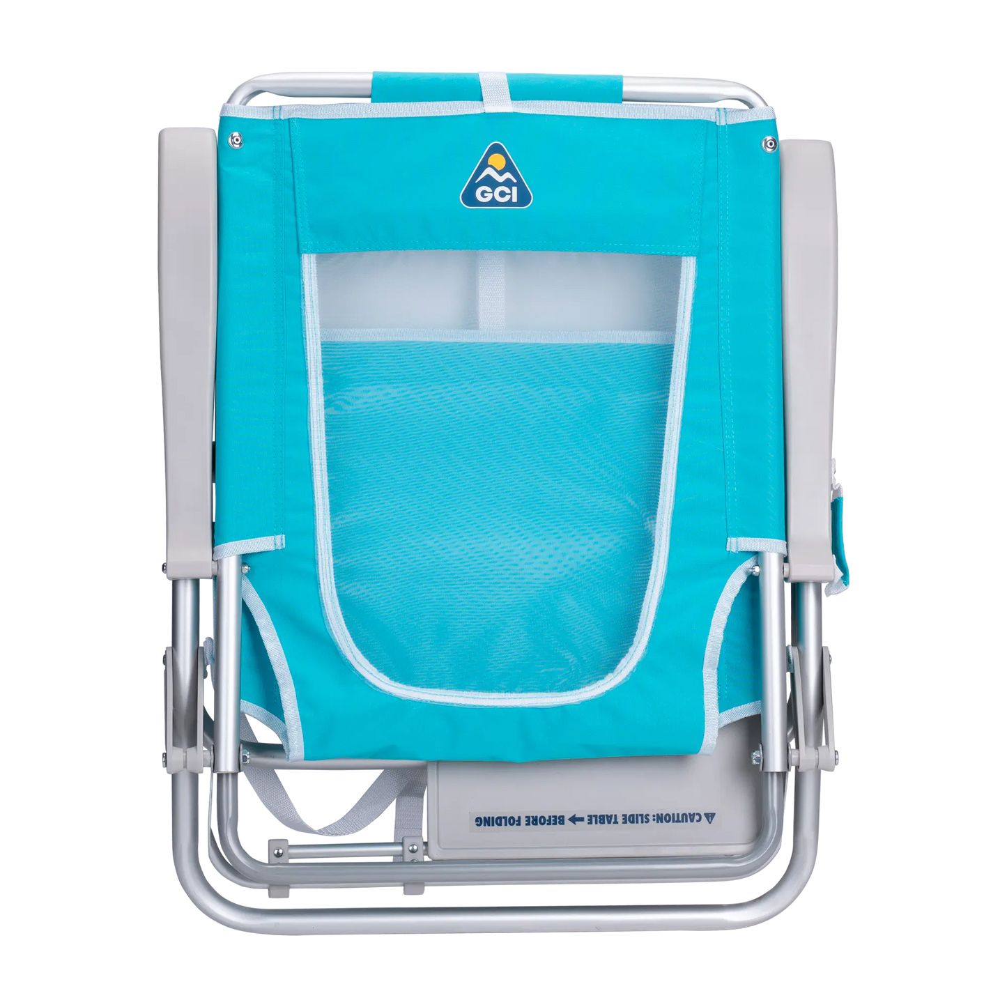 Ultra-Comfortable Big Surf with Slide Table - Camp Rocker Chair for Fishing & Beach Trips Detail