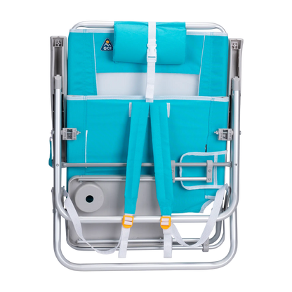 Ultra-Comfortable Big Surf with Slide Table - Camp Rocker Chair for Fishing & Beach Trips Detail