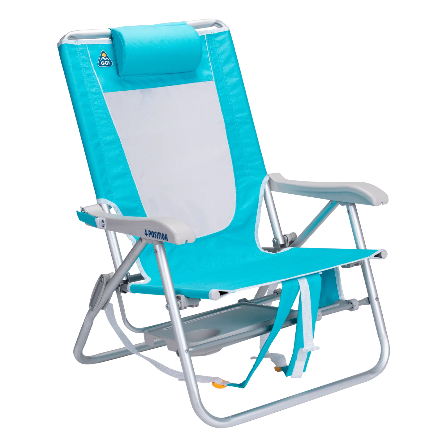 Ultra-Comfortable Big Surf with Slide Table - Camp Rocker Chair for Fishing & Beach Trips Detail