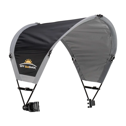 Instant Pop-Up SunShade Accessory - Black - Portable Beach Canopy with Adjustable Shade Angle - Black