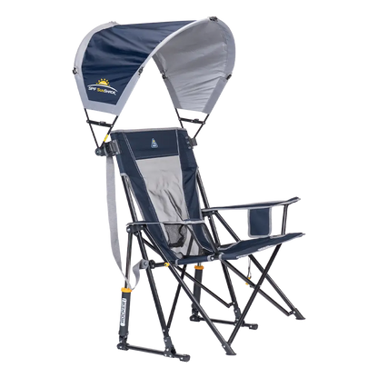 UV-Protection SunShade Accessory - Indigo - Portable Beach Canopy with Adjustable Shade Angle Detail