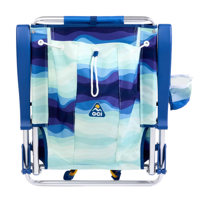 Ultra-Comfortable Backpack Beach Chair - Rocker Chair for Camping & Lawns Detail