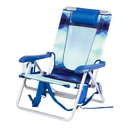 Ultra-Comfortable Backpack Beach Chair - Rocker Chair for Camping & Lawns Detail