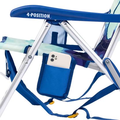 Ultra-Comfortable Backpack Beach Chair - Rocker Chair for Camping & Lawns Detail