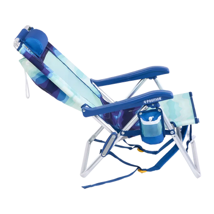 Ultra-Comfortable Backpack Beach Chair - Rocker Chair for Camping & Lawns Detail