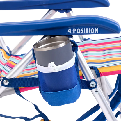 Ultra-Comfortable Backpack Beach Chair - Rocker Chair for Camping & Lawns Detail