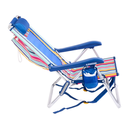 Ultra-Comfortable Backpack Beach Chair - Rocker Chair for Camping & Lawns Detail