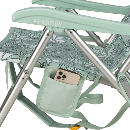 Ultra-Comfortable Backpack Beach Chair - Rocker Chair for Camping & Lawns Detail