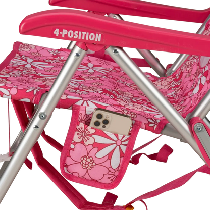 Ultra-Comfortable Backpack Beach Chair - Rocker Chair for Camping & Lawns Detail