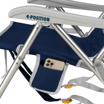 Ultra-Comfortable Backpack Beach Chair - Rocker Chair for Camping & Lawns Detail