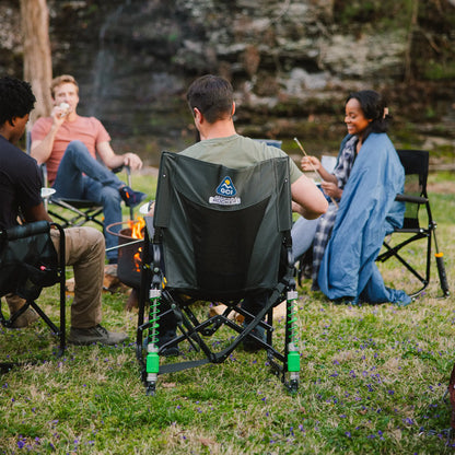 Foldable Adjustable Rocker - Rocker Chair for Camping & Lawns Detail