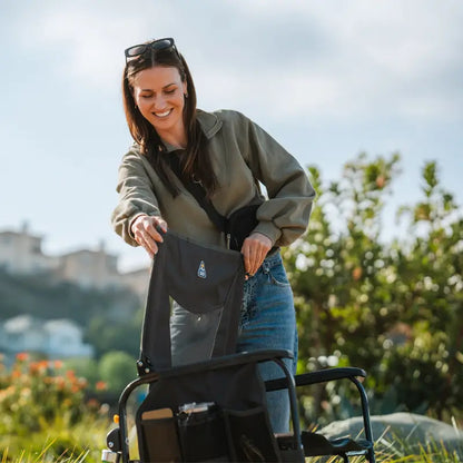 Foldable Adjustable Rocker - Rocker Chair for Camping & Lawns Detail