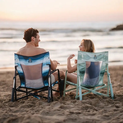 Ergonomic Portable Beach Rocker - Outdoor Rocking Chairs with Dynamic Comfort Edge Detail