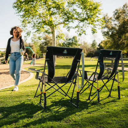 Heavy Duty Comfort Pro Rocker - Outdoor Rocking Chairs with Dynamic Comfort Edge Detail