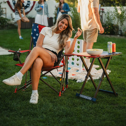 Heavy Duty Comfort Pro Rocker - Outdoor Rocking Chairs with Dynamic Comfort Edge Detail