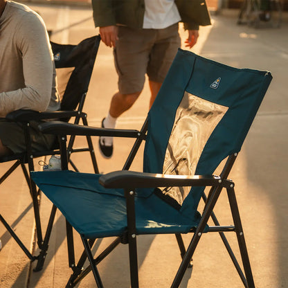 Ultra-Comfortable Eazy Chair - Rocker Chair for Camping & Lawns Detail