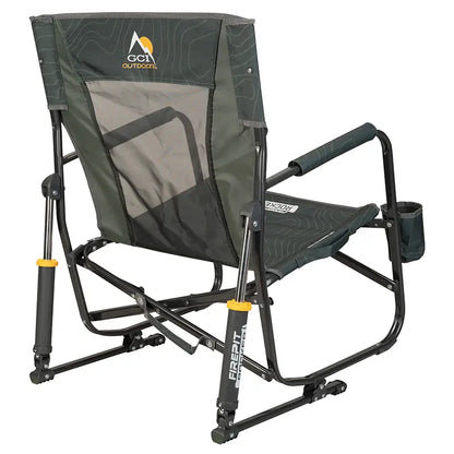 Premium All-Weather FirePit Rocker - Rocker Chair for Camping & Lawns Detail