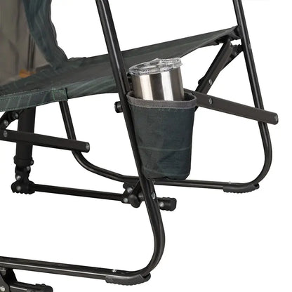 Premium All-Weather FirePit Rocker - Rocker Chair for Camping & Lawns Detail