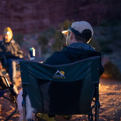 Premium All-Weather FirePit Rocker - Rocker Chair for Camping & Lawns Detail