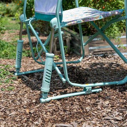 Premium All-Weather Freestyle Rocker Elite - Camp Rocker Chair for Fishing & Beach Trips Detail