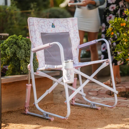 Ergonomic Portable Freestyle Rocker - Folding Rocking Chair - Perfect for Tailgating Detail