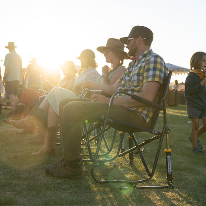 Ultra-Comfortable Freestyle Rocker XL - Rocker Chair for Camping & Lawns Detail