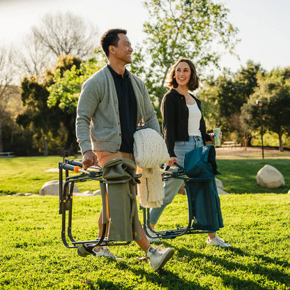 Premium All-Weather Grab & Go Rocker - Rocker Chair for Camping & Lawns Detail