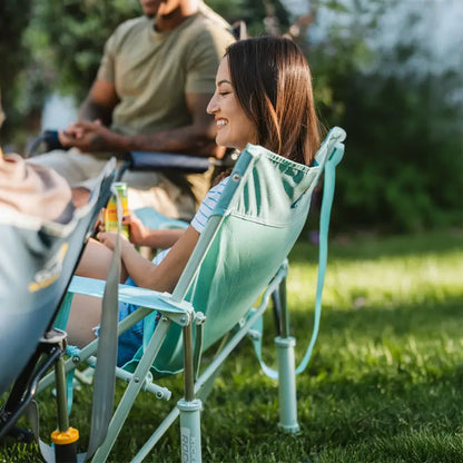 Foldable Kickback Rocker - Camp Rocker Chair for Fishing & Beach Trips Detail