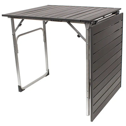 Heavy Duty Slim-Fold Table - Portable Camp Kitchen Table Counter Detail