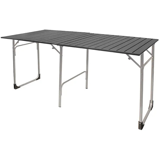 Heavy Duty Slim-Fold Table XL - Portable Camp Kitchen Table Counter - Default Title