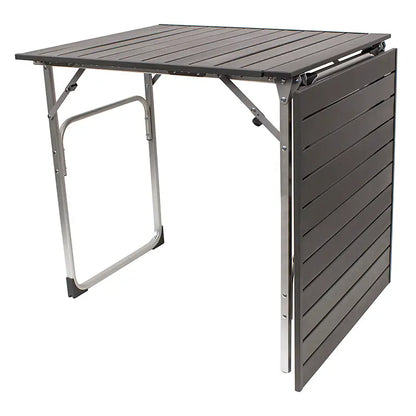 Heavy Duty Slim-Fold Table XL - Portable Camp Kitchen Table Counter Detail